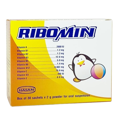 Bổ sung vitamin ribomin hasan (h/30g/2g)