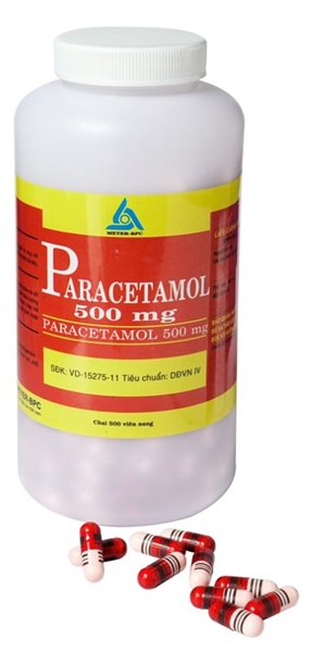 Paracetamol 500mg meyer bpc (c/500v)