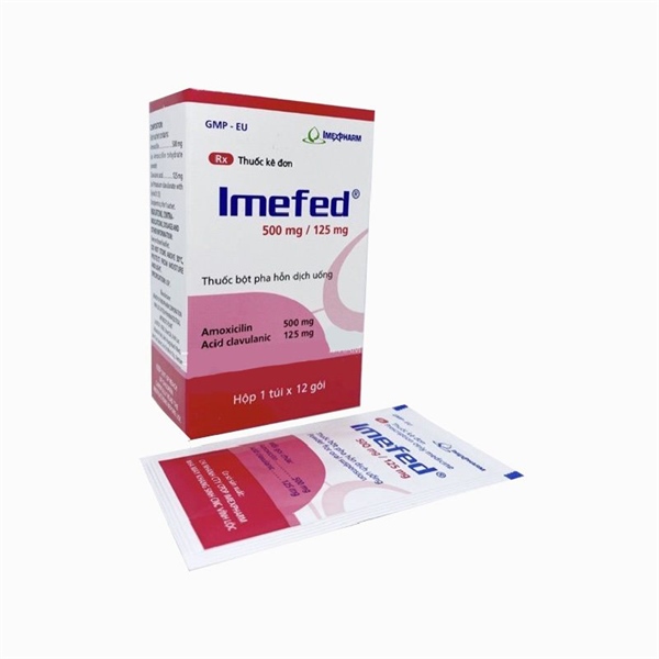 Imefed 500mg/125mg imexpharm (h/12g)