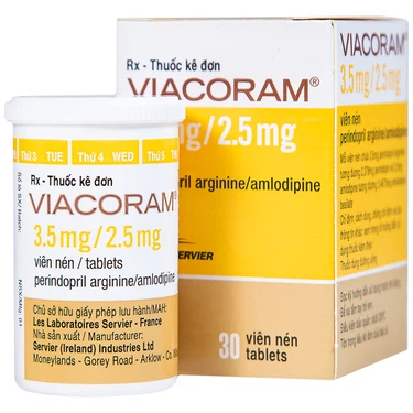 Viacoram 3.5mg/2.5mg Servier (L/30v)