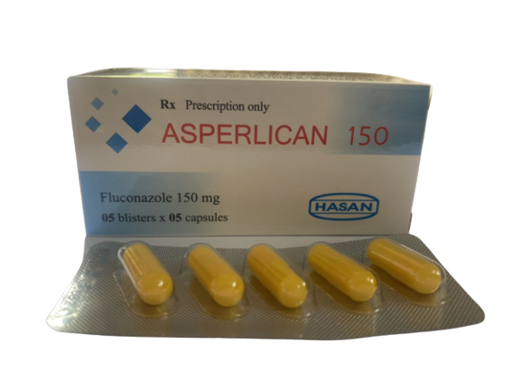 Asperlican fluconazol 150mg hasan (h/25v)