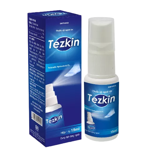 Thuốc xịt ngoài da tezkin terbinafin 1% gia nguyễn (c/15ml)