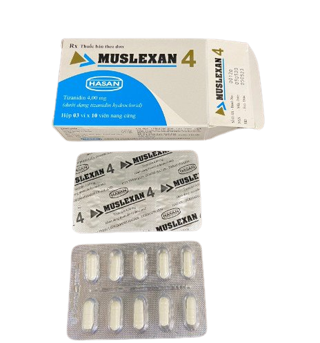 Muslexan tizanidin 4mg hasan (h/30v)