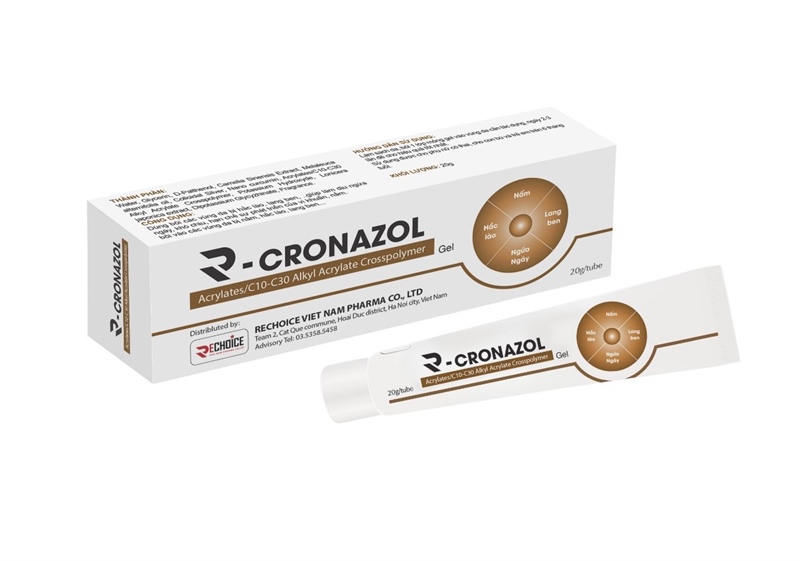 Kem trị Lang ben Hắc Lào R Cronazol SJK (t/20gr)