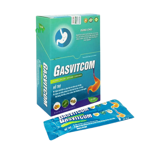 Hỗ trợ dạ dày gasvitcom dược phẩm STP (h/24g/10ml)