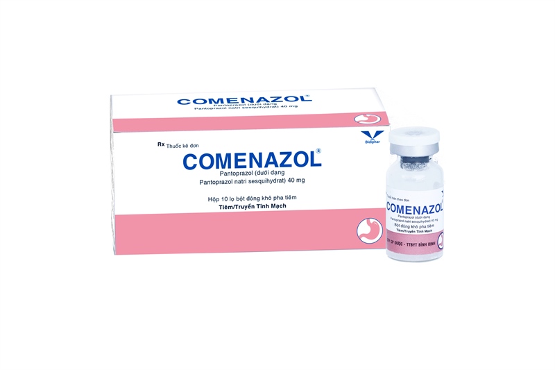 Comenazol pantoprazol 40mg bidiphar (h/10 lọ)