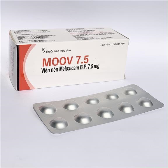 Moov 7.5 meloxicam 7.5mg zim laboratories (h/100v)