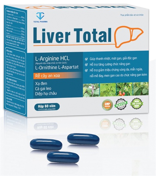 Giải độc gan Liver Total Stp (H/60V)