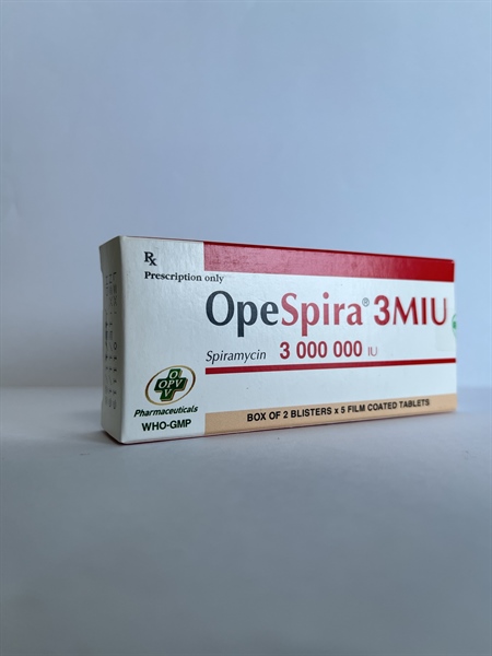 Opespira spiramycin 3miu opv (h/10v)
