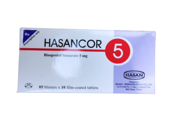 Hasancor bisoprolol 5mg hasan (h/50v)