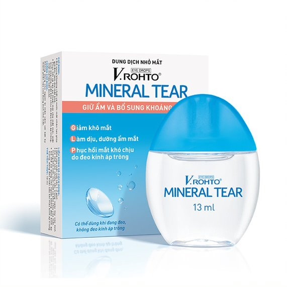 Nhỏ mắt mineral tear v.rohto (c/13ml)