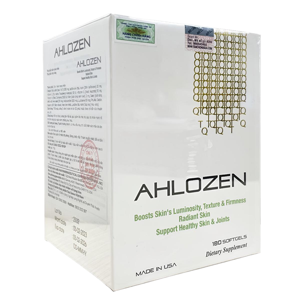 Chống lão hóa collagen gold AEC 12000mg Ahlozen AVA (c/180v)