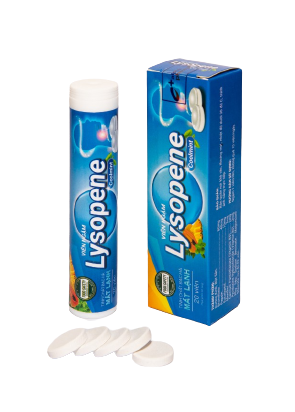 Viên ngậm ho Lysopene coolmint bạc hà Alpha (T/20V)