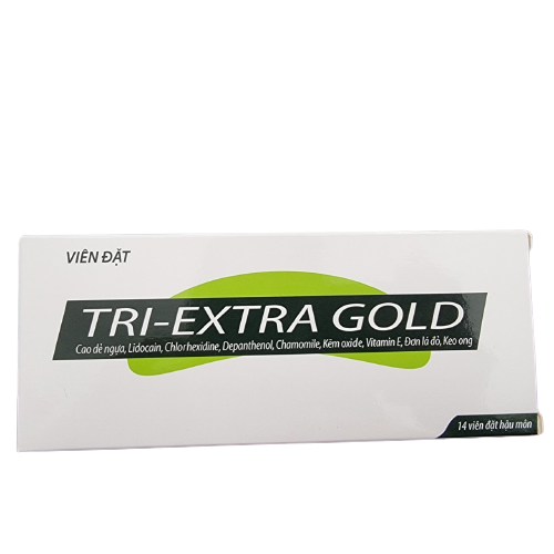 Đặt trĩ triextra gold vp pharm (h/14v)