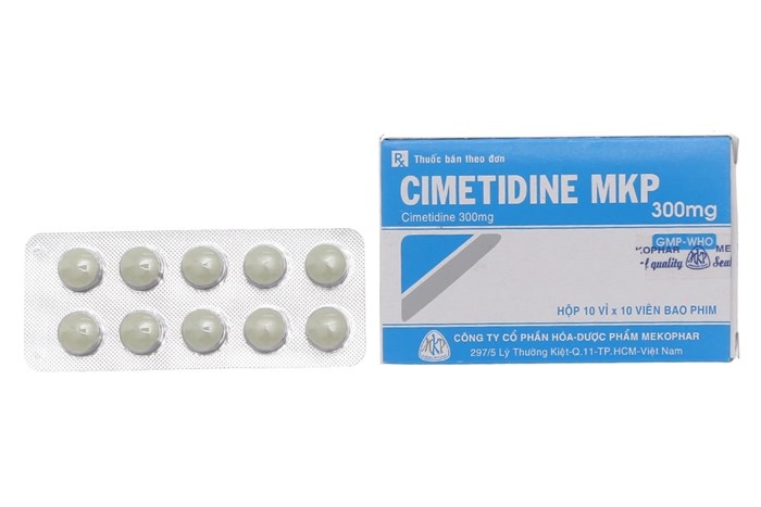 Cimetidine 300mg mekophar (h/100v)