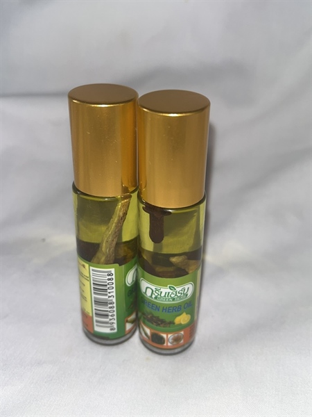 Dầu lăn sâm puya green herb oil việt thái (lốc/12c/10ml)