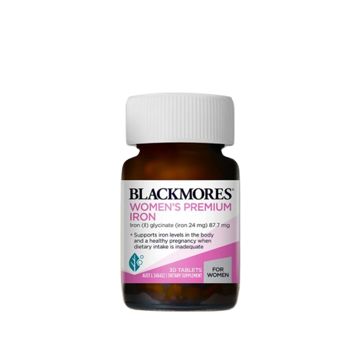 Bổ sung sắt woman premium iron blackmores (c/30v)