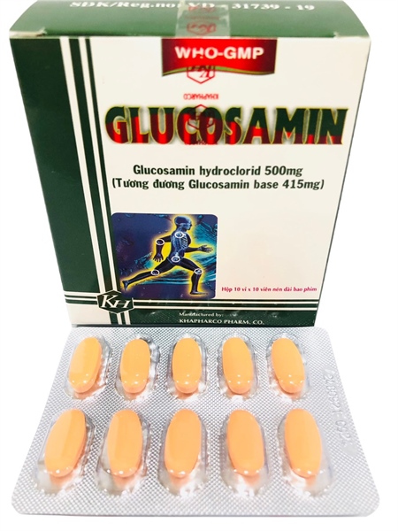 Glucosamin 500mg Khapharco (H/100V)