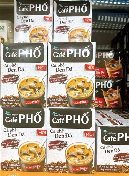 Cà Phê Phố Đen Đá
