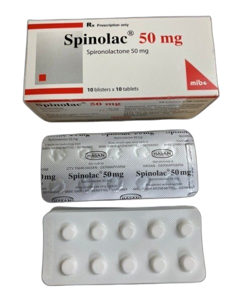 Spinolac spironolactone 50mg hasan (h/100v)