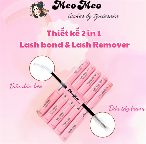 Lash Bond & Remover - Meomeo_Lashesbytyniosaka