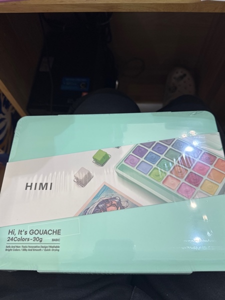 Bộ Màu Gouache Thạch Himi MIYA 24 Màu - Dòng Chuyên Nghiệp 30g GREEN