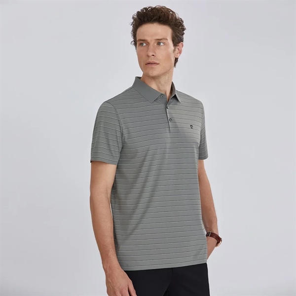 Áo polo nam PierreCardin ngắn tay, kẻ ngang