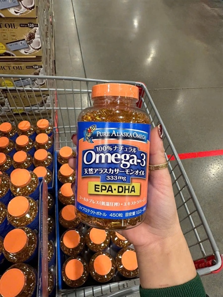 Dầu cá hồi pure Alaska omega-3 oil