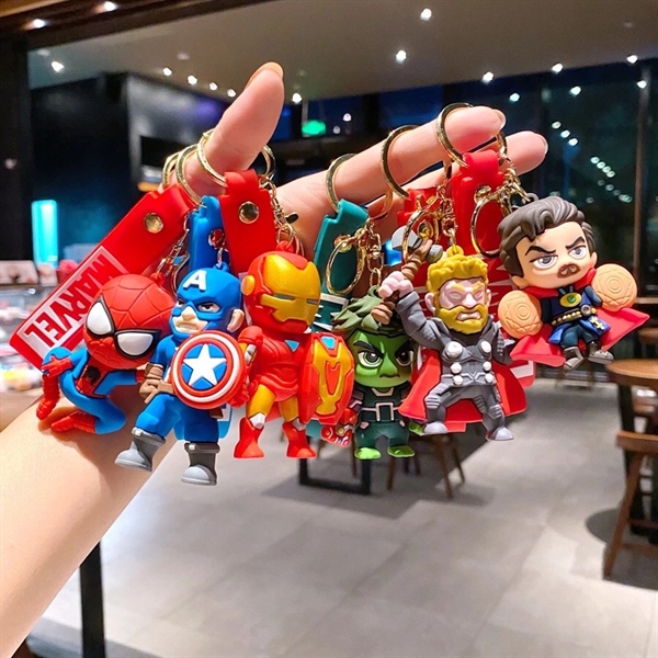 Móc khoá Marvel - Spider Man +dây trap