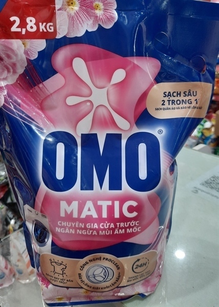 Omo cửa trước ngăn mùi ẩm mốc
