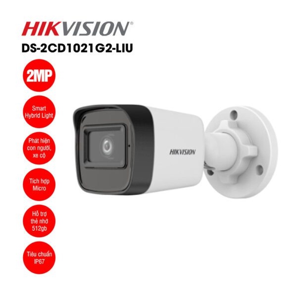 Camera IP hikvision DS-2CD1021G2-LIU