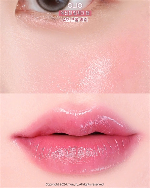 Má Hồng Kiêm Son Môi Clio Essential LipCheek Tap - 04 from berry