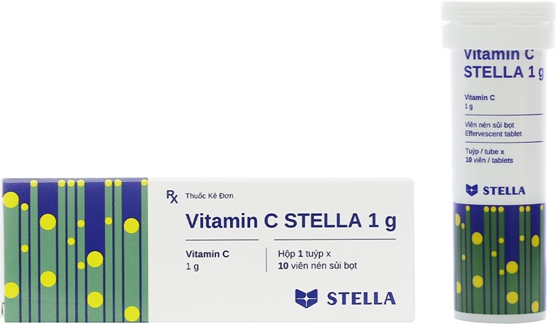 VITAMIN C 1g (MST) HỘP /16V