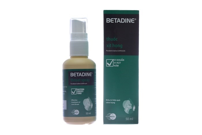 BETADINE XỊT HỌNG