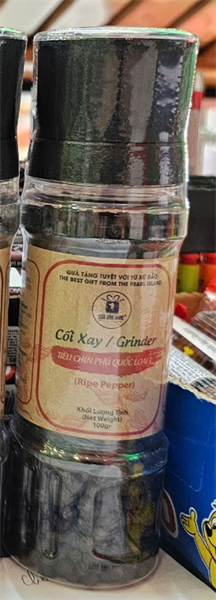 Cối xay tiêu chín đỏ 100g