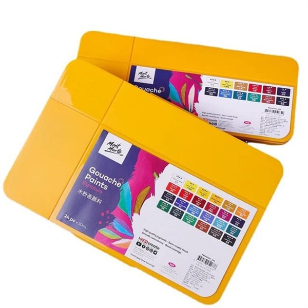Màu gouache Mont Marte 24 màu x 30g