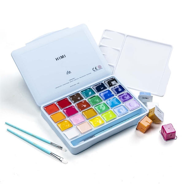MÀU GOUACHE HIMI BỘ 24 MÀU 30ML
