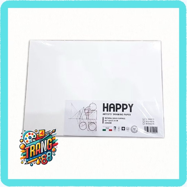 Giấy Happy 160GSM A5 10 tờ