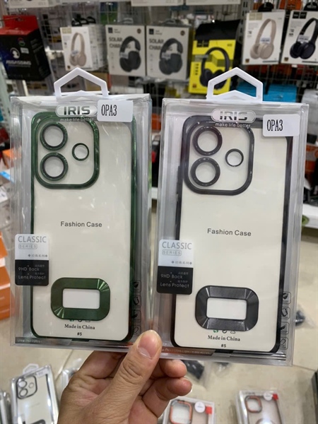 Ốp OPPO A3 IRIS viền si