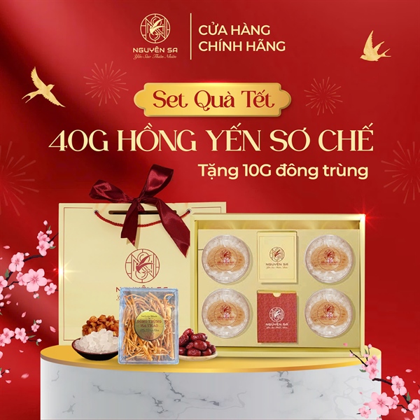 Hồng Yến Nhà Sơ Chế - Set 4 Hộp 10Gram
