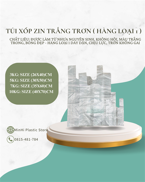 Xốp zin trắng loại 1 - size 26