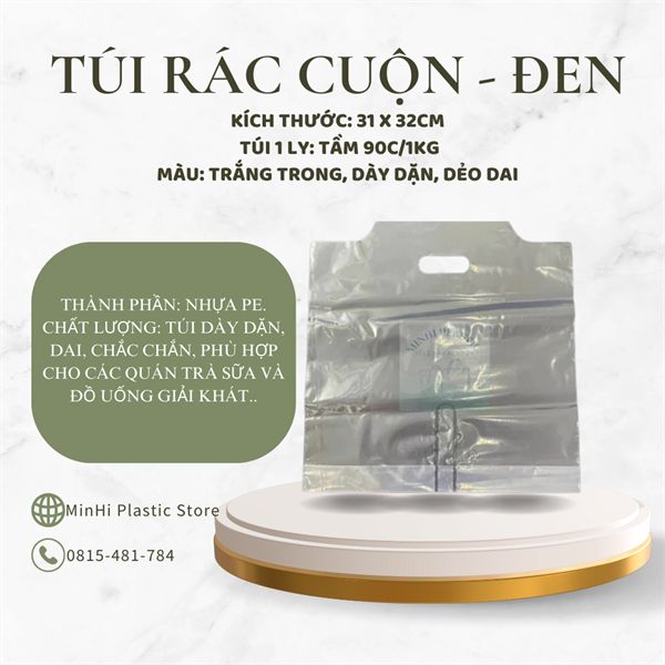 Bọc PE siêu 2 ly vách ngăn zin