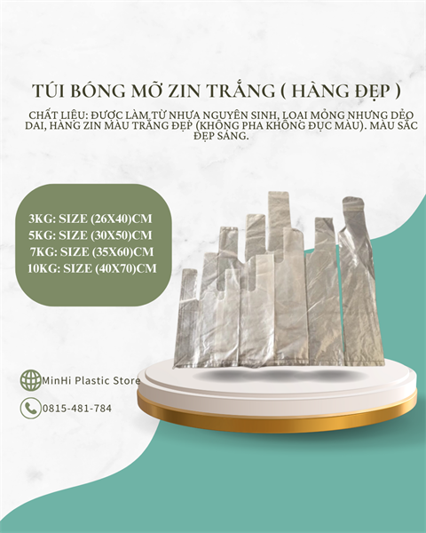 Bóng mỡ PE Zin ( BCĐ - 26 )
