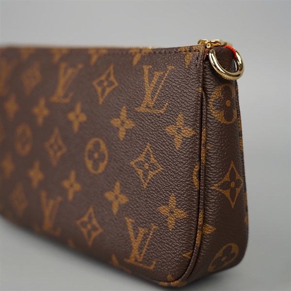 Túi LV Multi Pochette hoa nâu 2strap sz23 (A-T) KG+