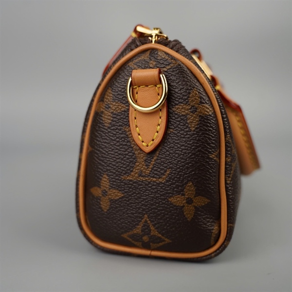 Túi LV speedy hoa nâu (TY3293) sz16 (HC)+