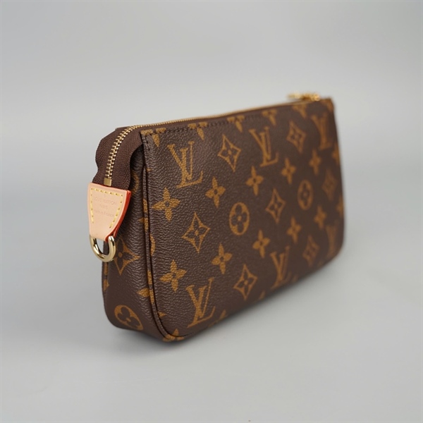 Túi LV Multi Pochette hoa nâu 2strap sz23 (A-T) KG+