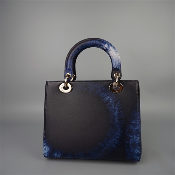 Túi Dior Lady xanh đen (04-MA-0230) szM KG+