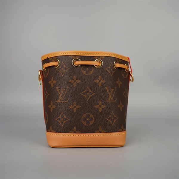 Túi LV nóe hoa nâu 2strap sz12 (A-T) KG+