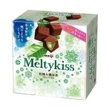 Socola tươi meltykiss vị Matcha 53g メルティーキッス 生チョコレート