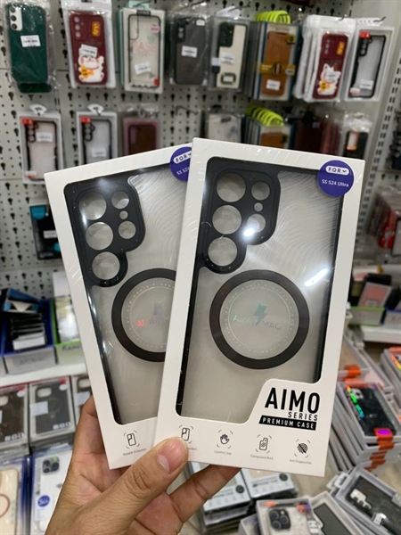 Ốp SAMSUNG S23 Ultra AIMO nhám vân